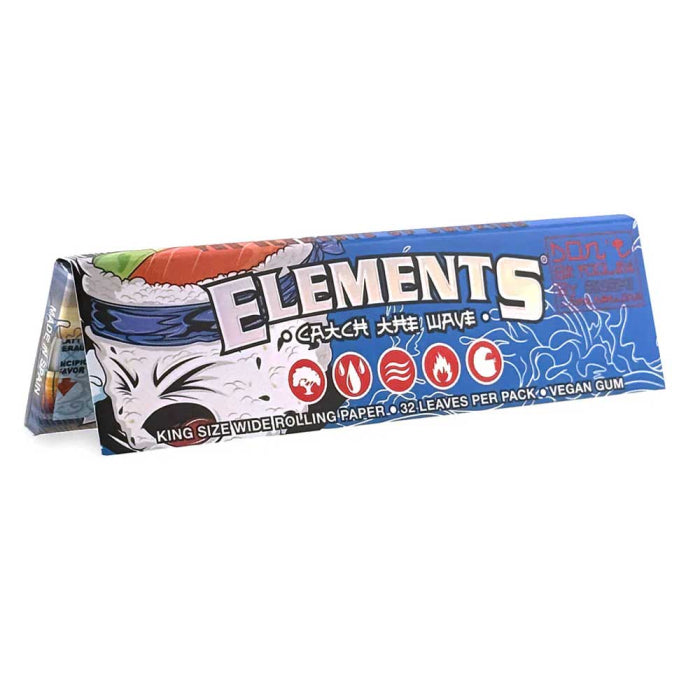 ELEMENTS X ZUSHI KING SIZE WIDE ROLLING PAPERS