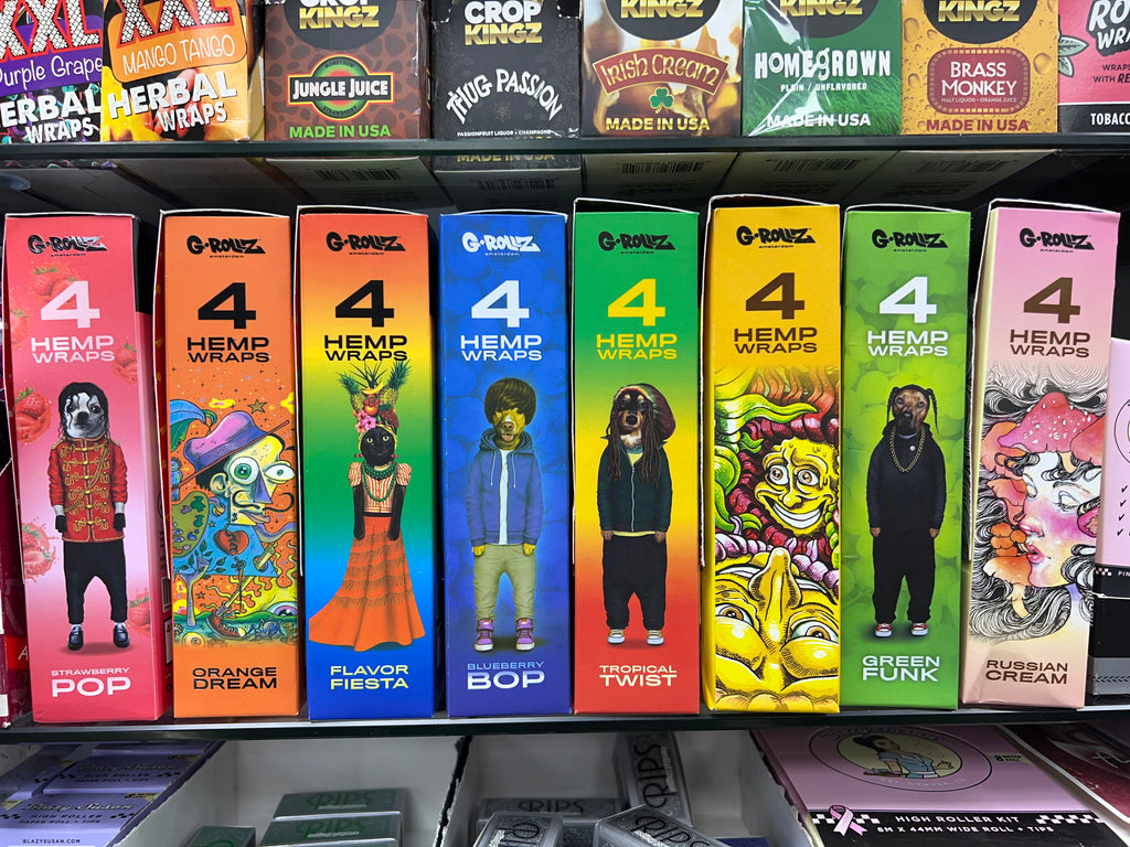 G-Rollz Hemp Wraps 4 Per Pack