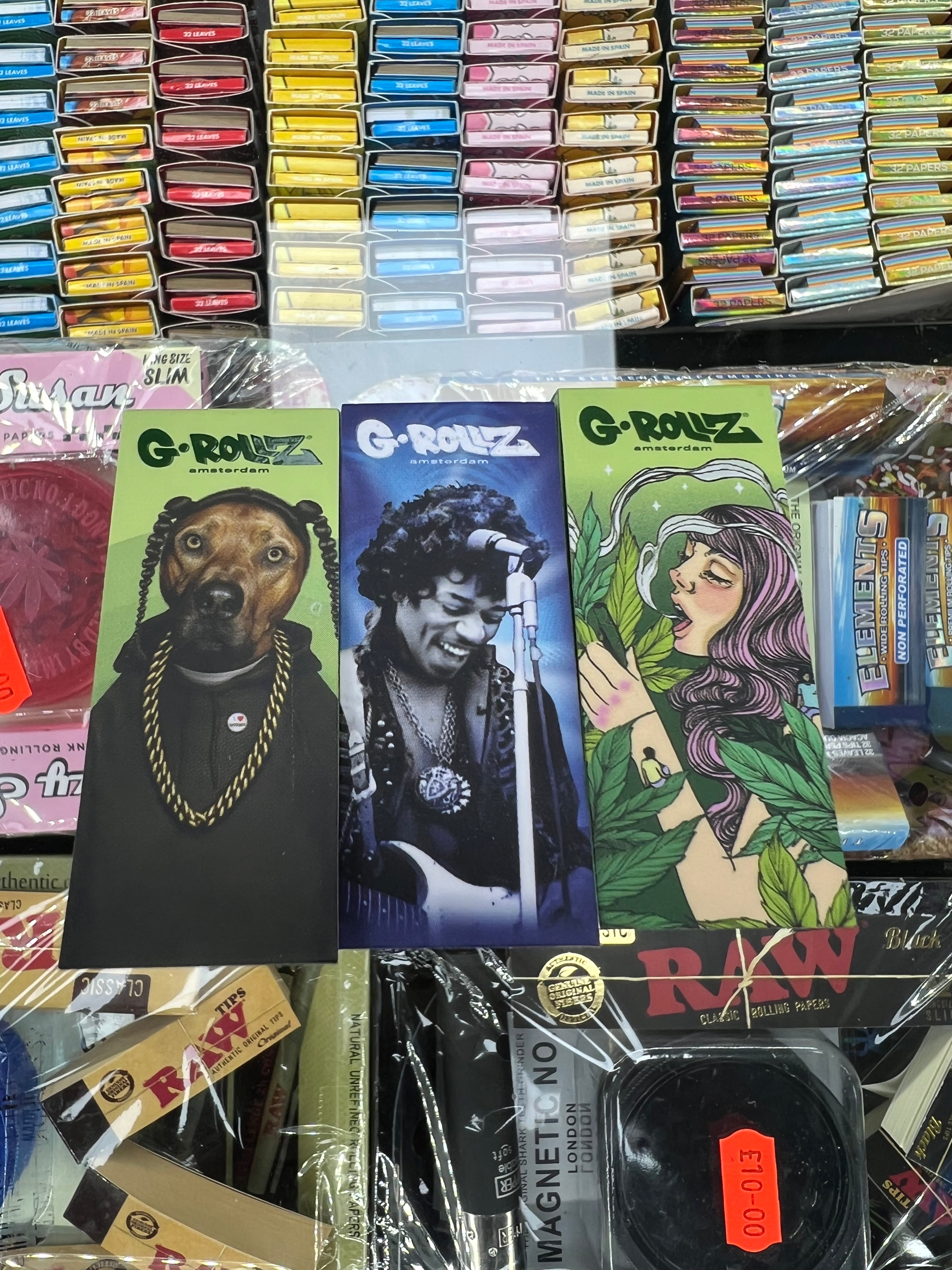 G-Rollz Wide Tips ( 3 Different Designs )