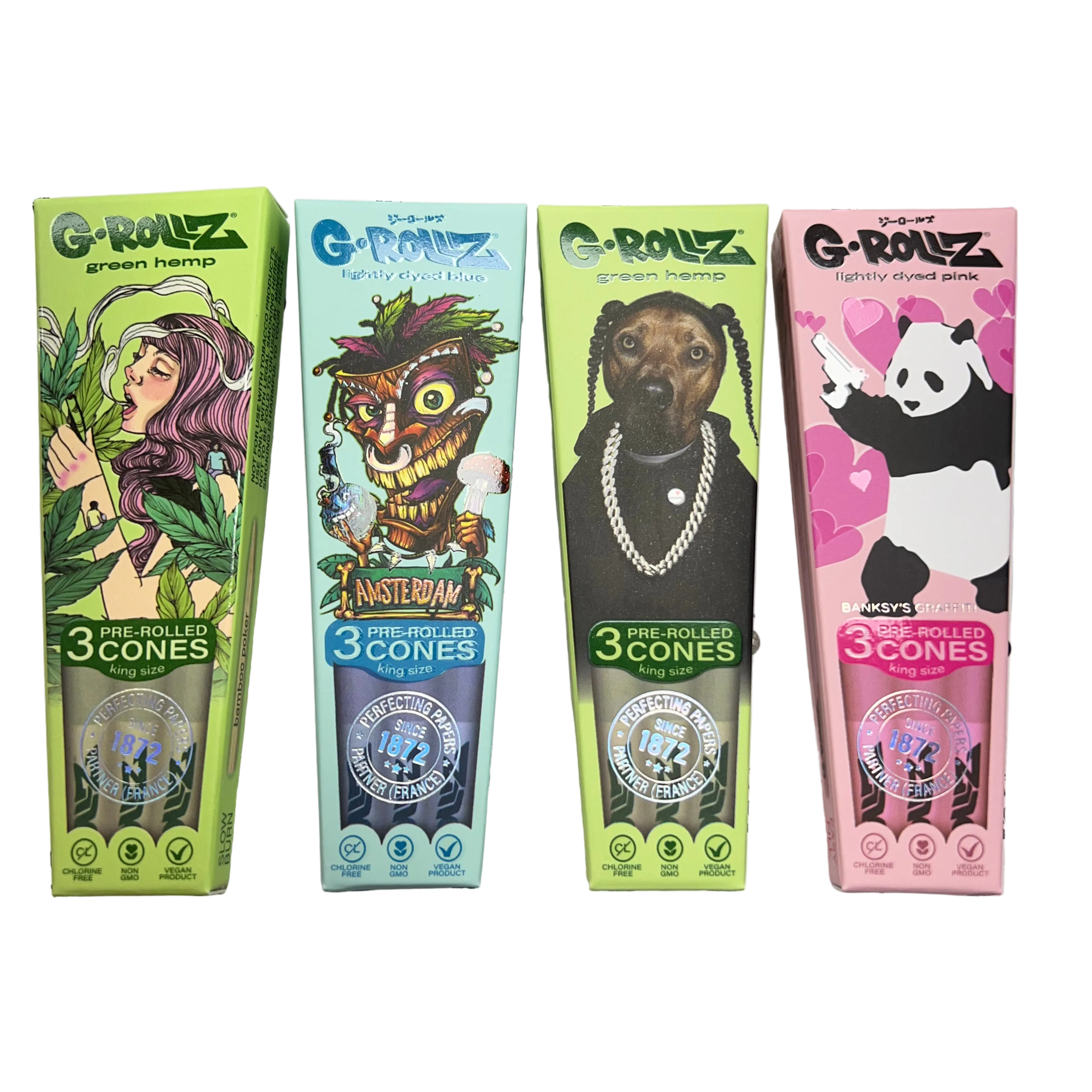 G-Rollz Hemp Cones (Pack of 3)