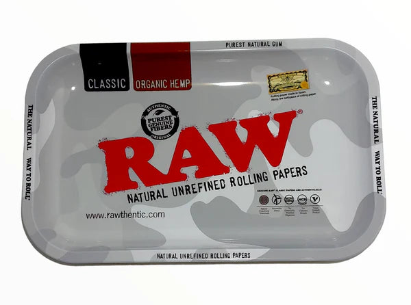 RAW Urban Camo Rolling Tray - Small