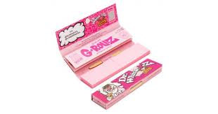 G-Rollz Dr. Whisk3rZ Rolling Papers + Tips King Size Slim (Pink)