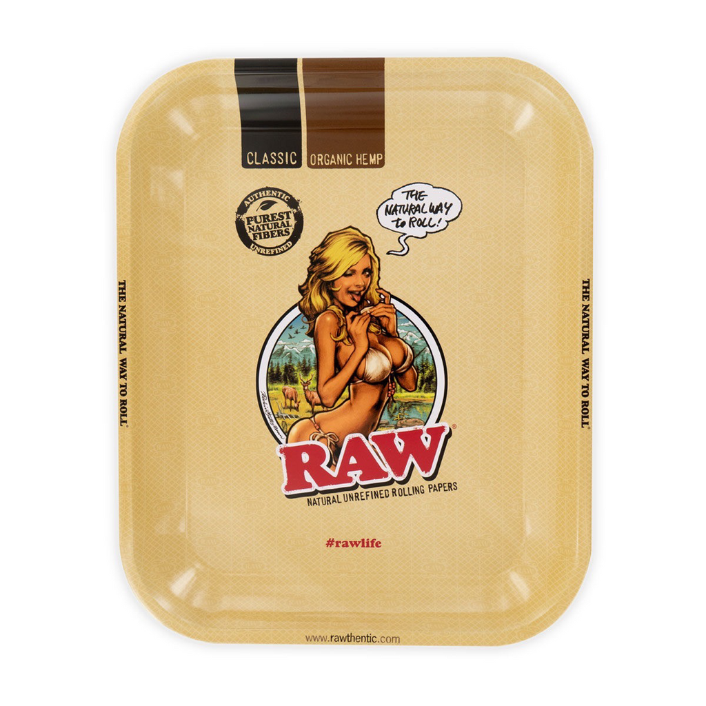 RAW Girl Rolling Tray (Large)