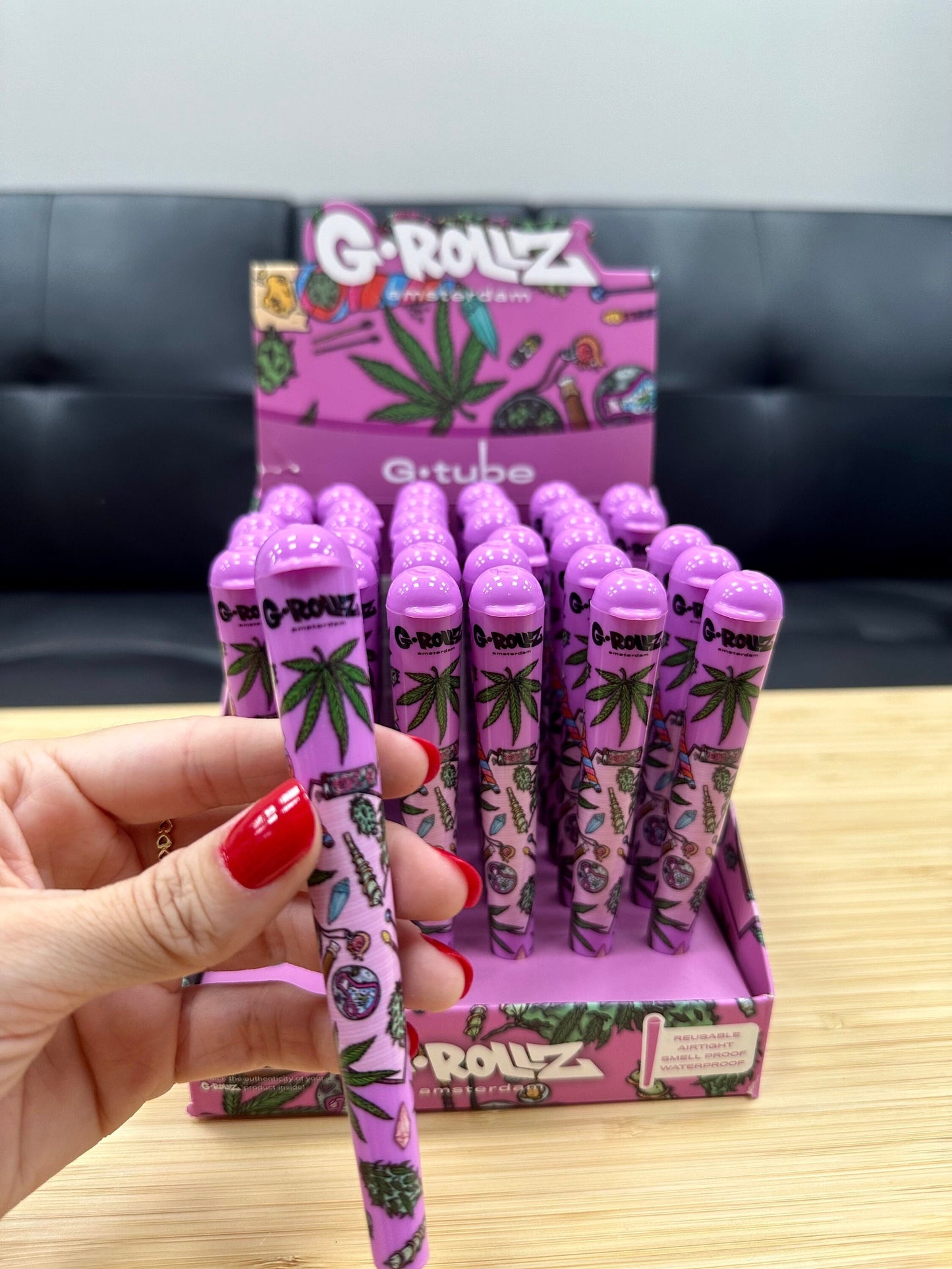 G-ROLLZ G Tube Smell & Water Proof Cone Holder (X6 Colours)