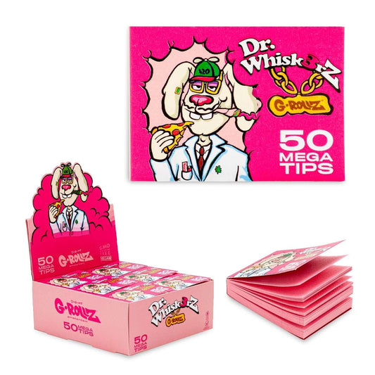G-Rollz Tips Pink Dr Whisker (MEGA SIZE)