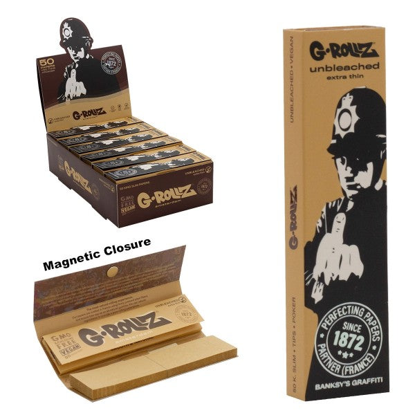 G-Rollz Rude Copper Banksy Rolling Papers