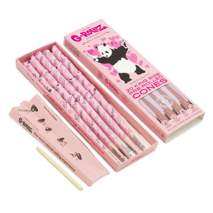 G-Rollz Banksy Pink Cones Box Of 20