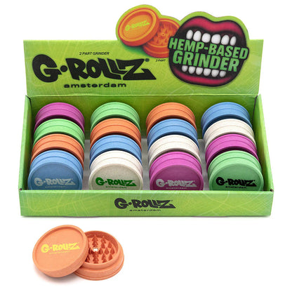 G-Rollz Hemp Grinder (2 Part & 3 Part)