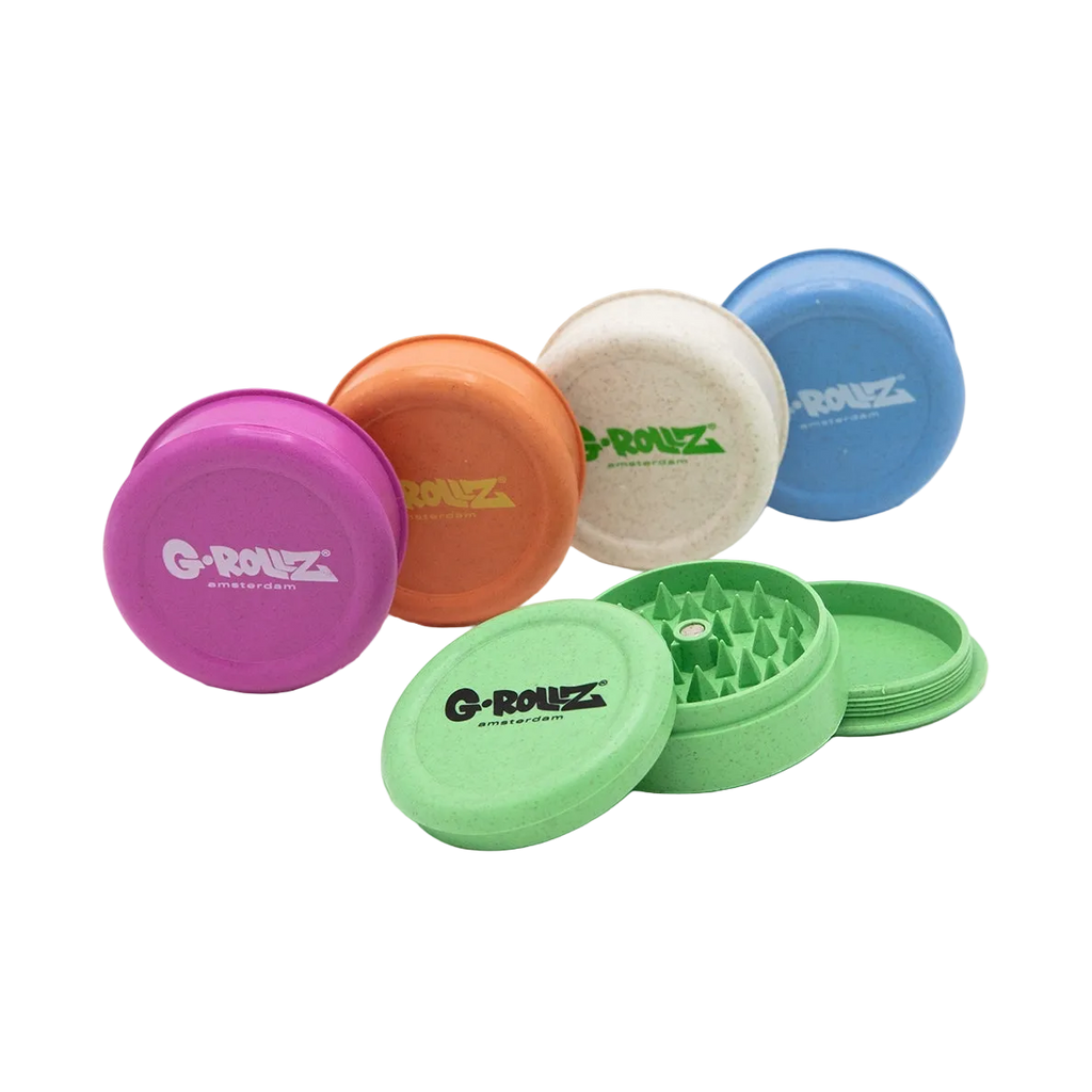 G-Rollz Hemp Grinder (2 Part & 3 Part)