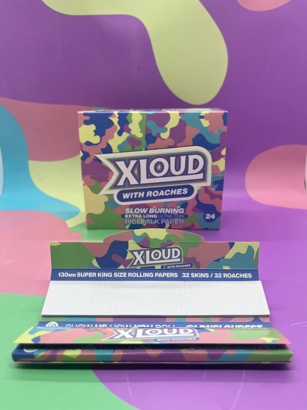 xLoud XL Rolling Papers + Tips