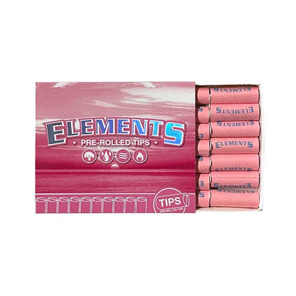 ELEMENTS PRE ROLLED 21 TIPS PINK