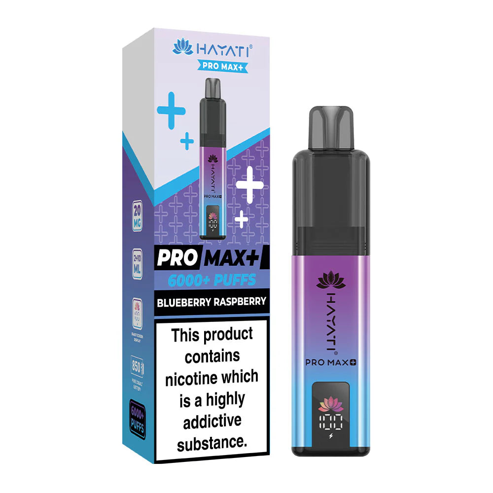 HAYATI PRO MAX PLUS 6000+ PUFFS pod system vape