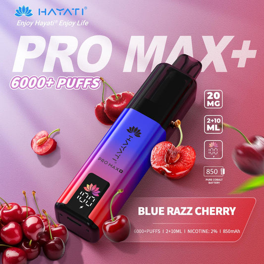 HAYATI PRO MAX PLUS 6000+ PUFFS