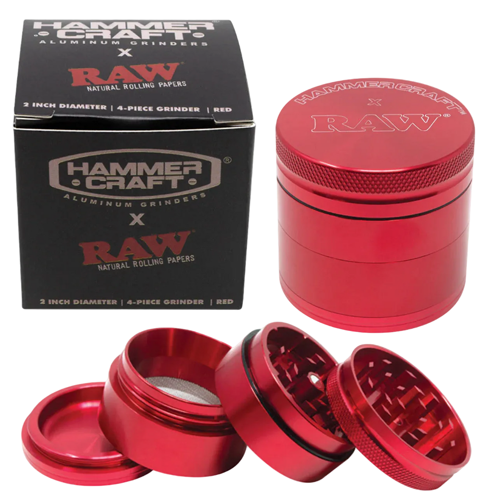 RAW x Hammer Craft 4-piece Grinder