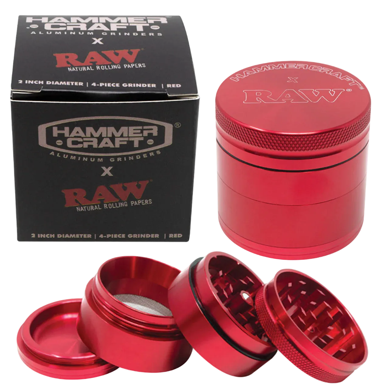 RAW x Hammer Craft 4-piece Grinder