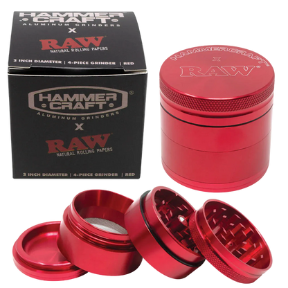 RAW x Hammer Craft 4-piece Grinder