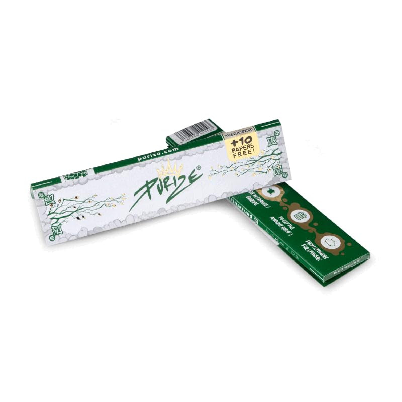 Purize King Size Slim Papers Ultra Thin Unbleached