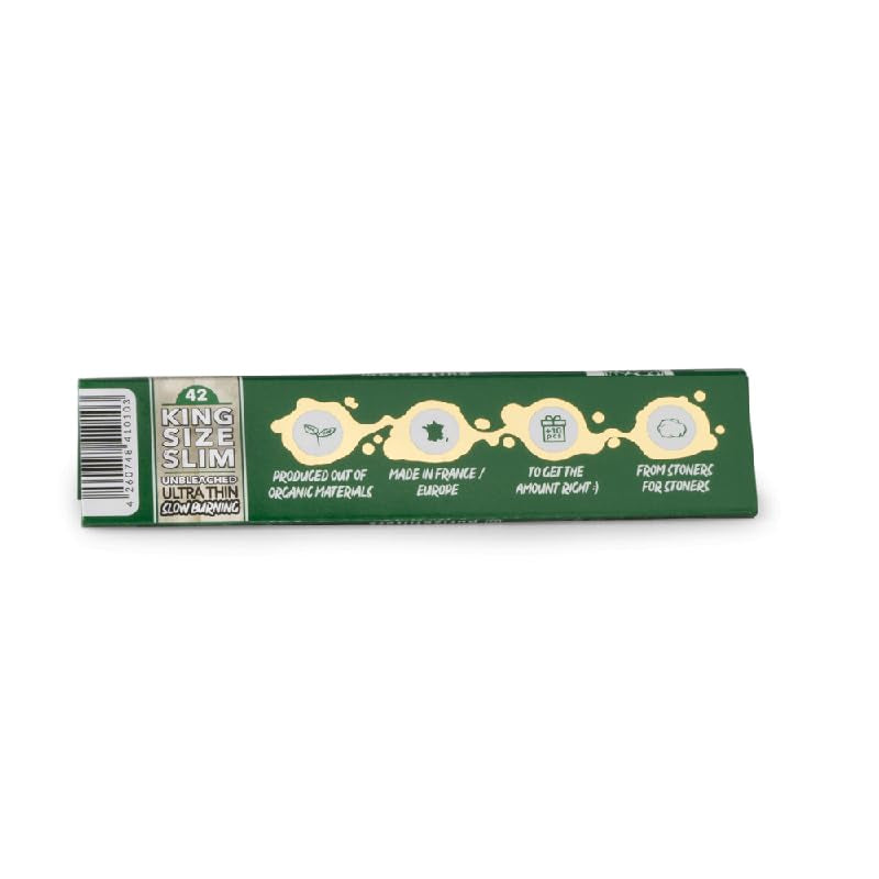 Purize King Size Slim Papers Ultra Thin Unbleached