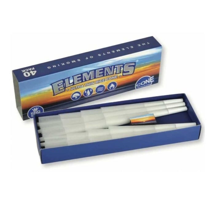 Elements Cones King Size 40 Box