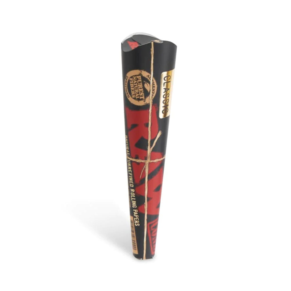 3-pack RAW Classic Kingsize Pre-Rolled Cones (Brown & Black)