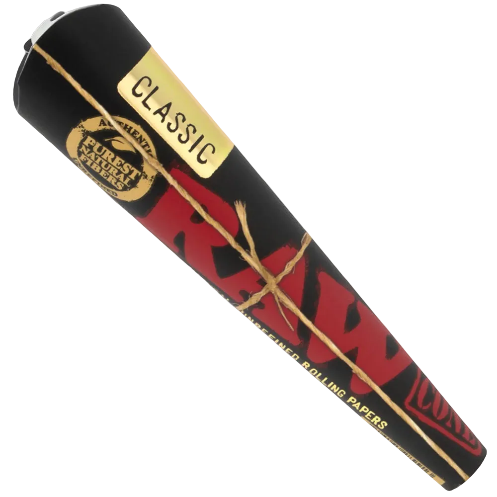 RAW Black Pre-Rolled Cones King Size (3-pack)