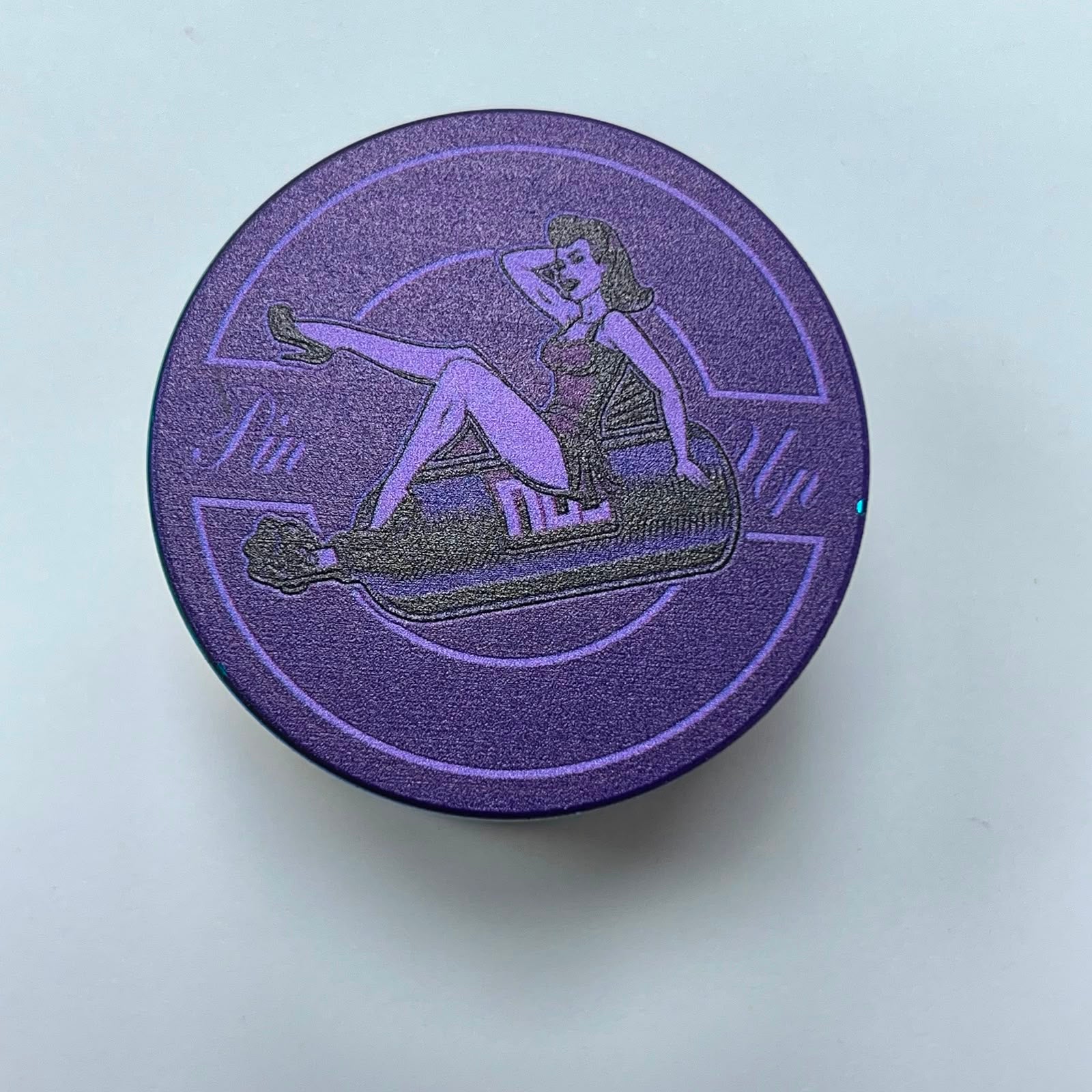 Hot Rod Lady Grinder (4-Piece, 2.5")