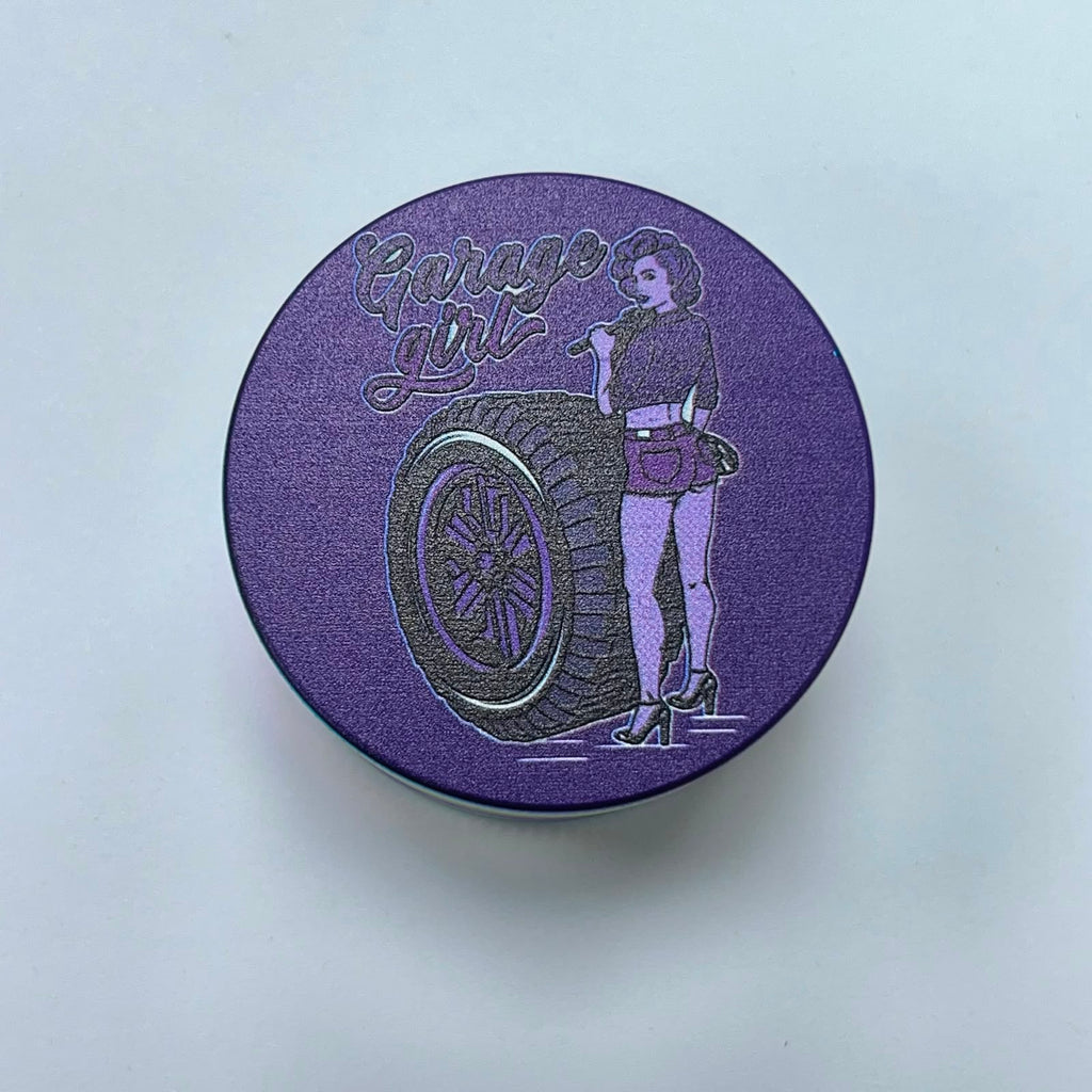 Hot Rod Lady Metal Grinder 4 Piece 2.5" Medium