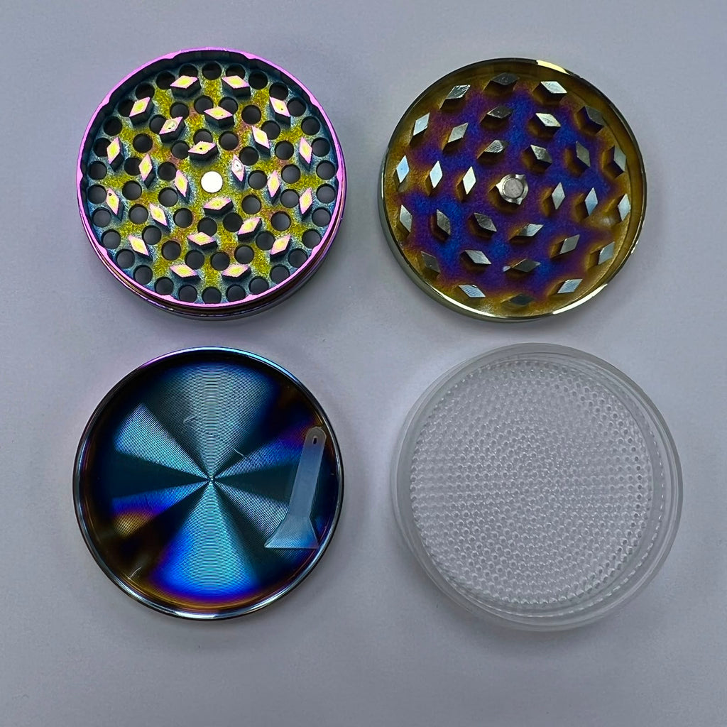 Hot Rod Lady Metal Grinder 4 Piece 2.5" Medium