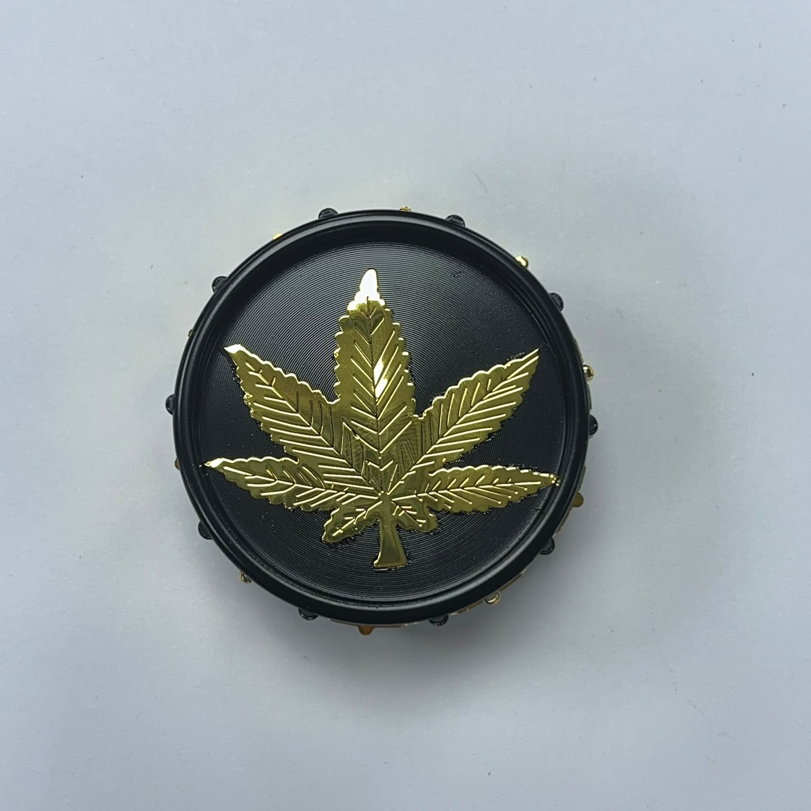 Gold/Silver Leaf Metal Grinder 3 Piece 2"