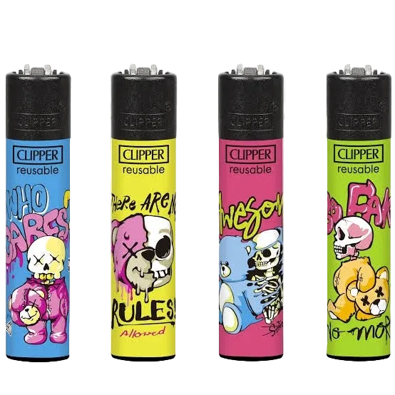 Clipper Classic 4-pack (Bear Skulls)