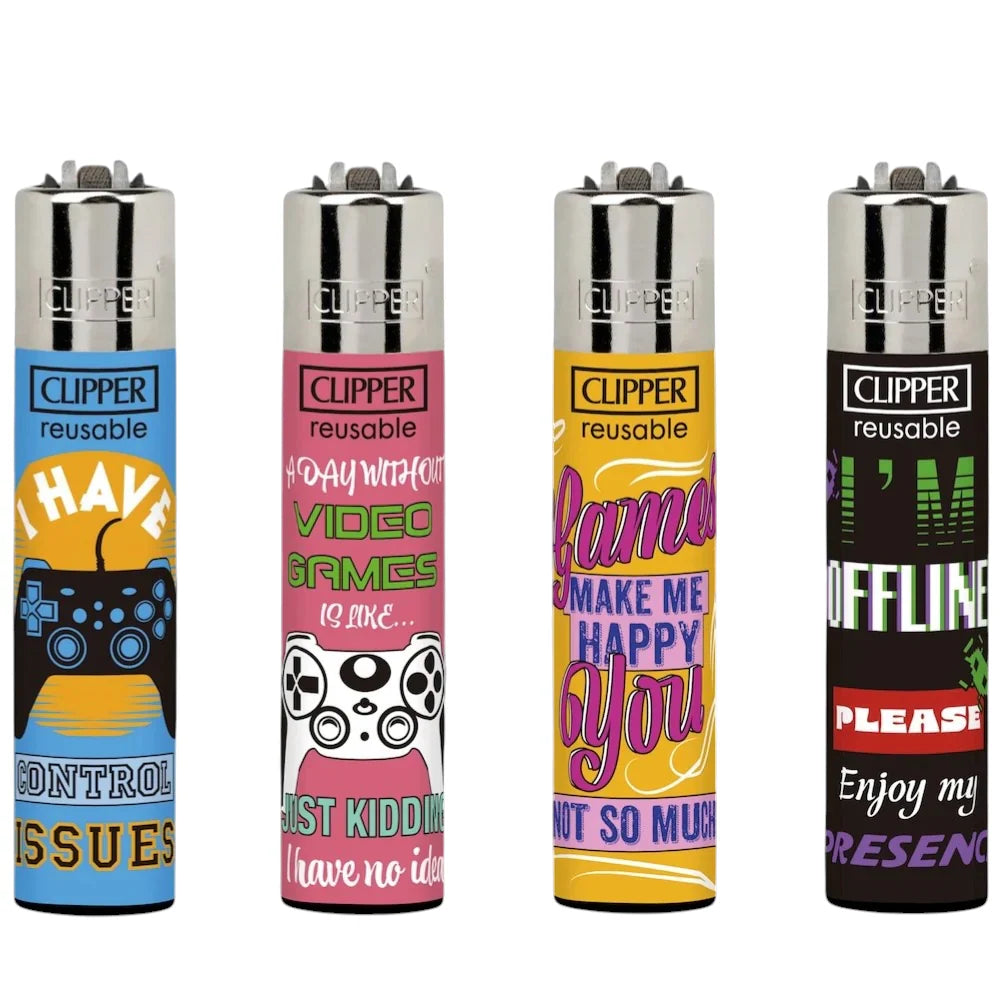 Clipper Classic 4-pack (Gaming Quotes)