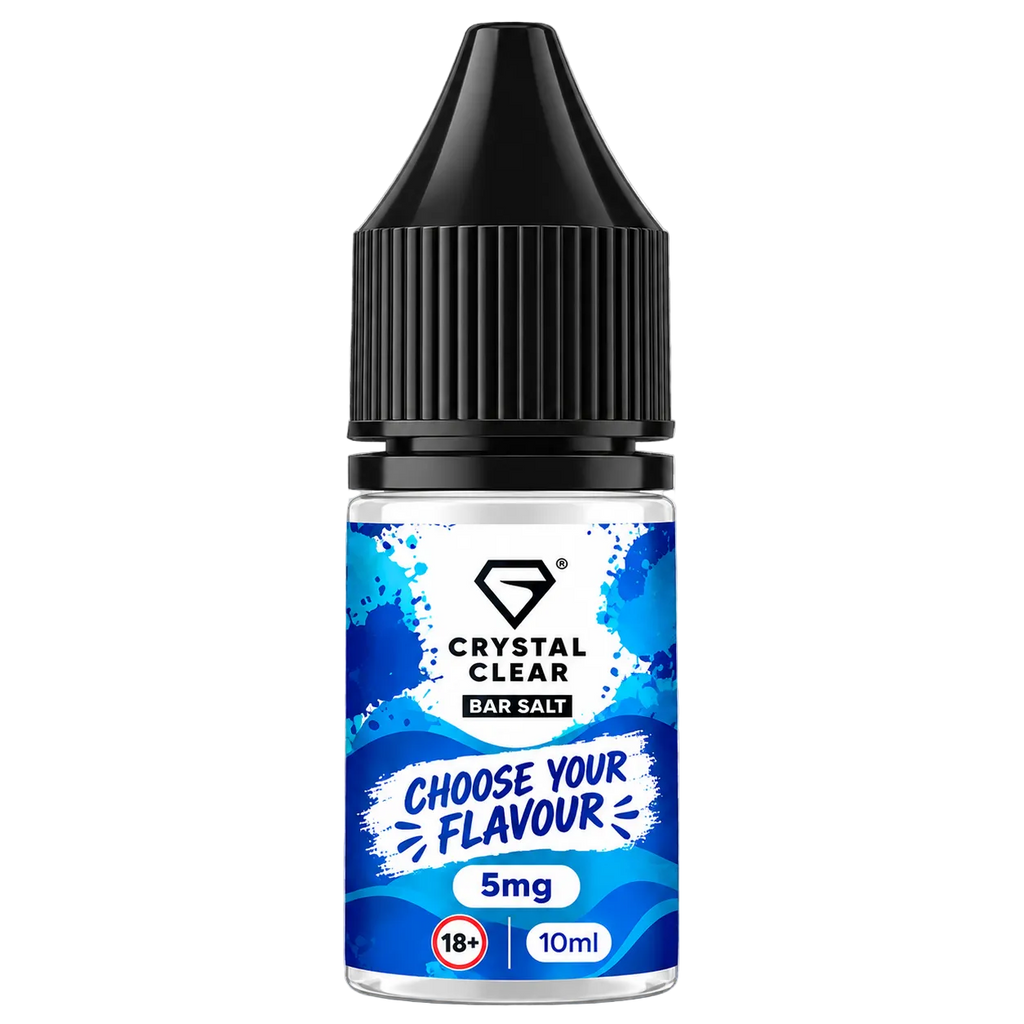 Crystal Clear 5mg 10ml Liquid By Bar Salt