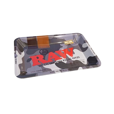 RAW Urban Camo Rolling Tray - Small