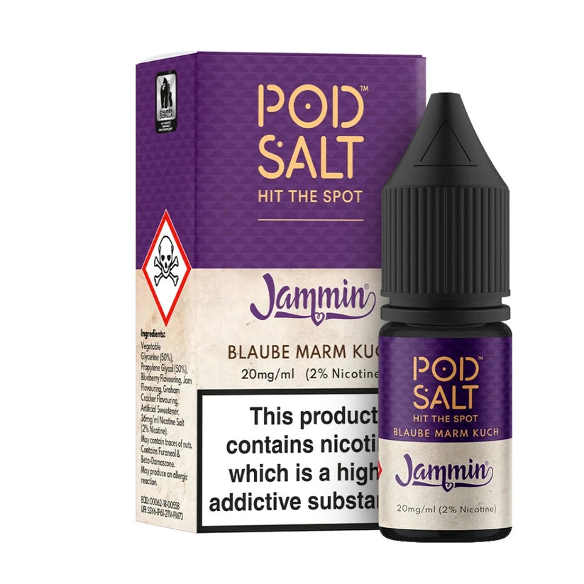 Pod Salt 10ml Nicotine Salt E-Liquid Fusion (11mg & 20mg)