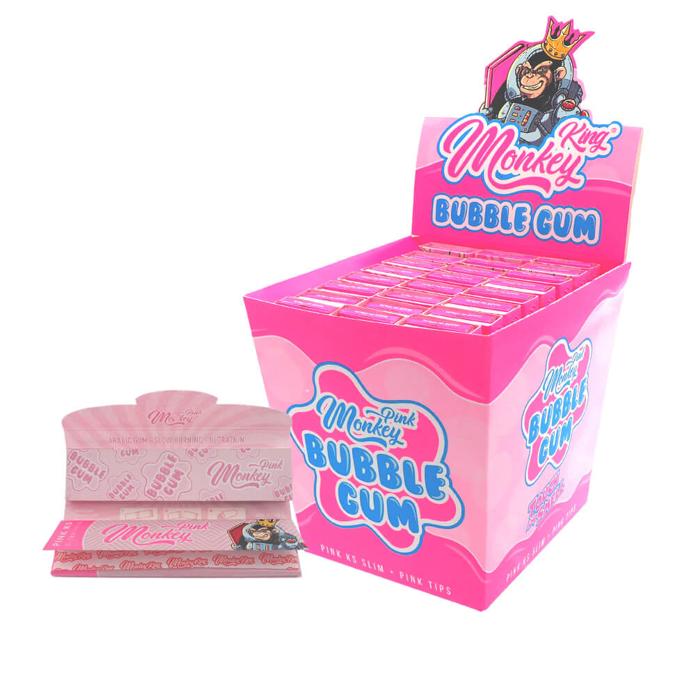 Monkey King Flavoured Kingsize Slim Papers + Tips (6 Flavours)