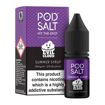 Pod Salt 10ml Nicotine Salt E-Liquid Fusion (11mg & 20mg)