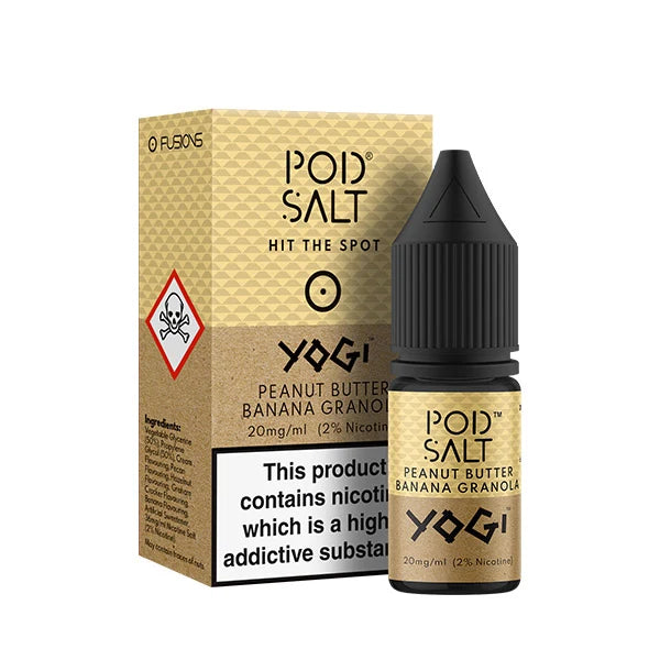 Pod Salt 10ml Nicotine Salt E-Liquid Fusion (11mg & 20mg)