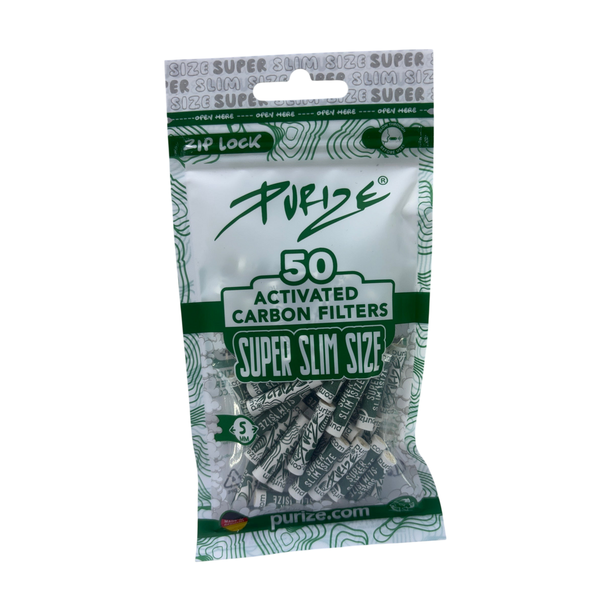 Purize SuperSlim filters 50 Bag 5mm