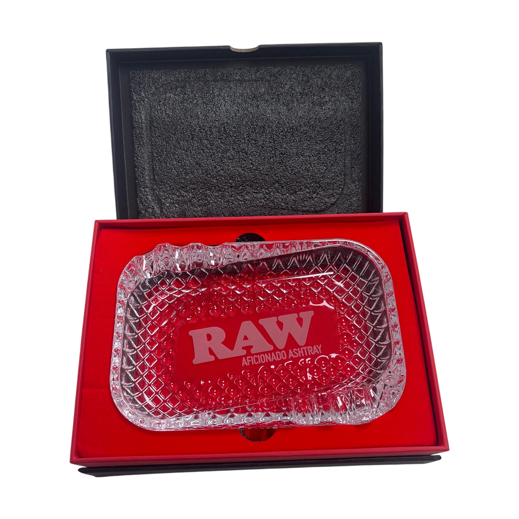 RAW Aficionado Glass Ashtray