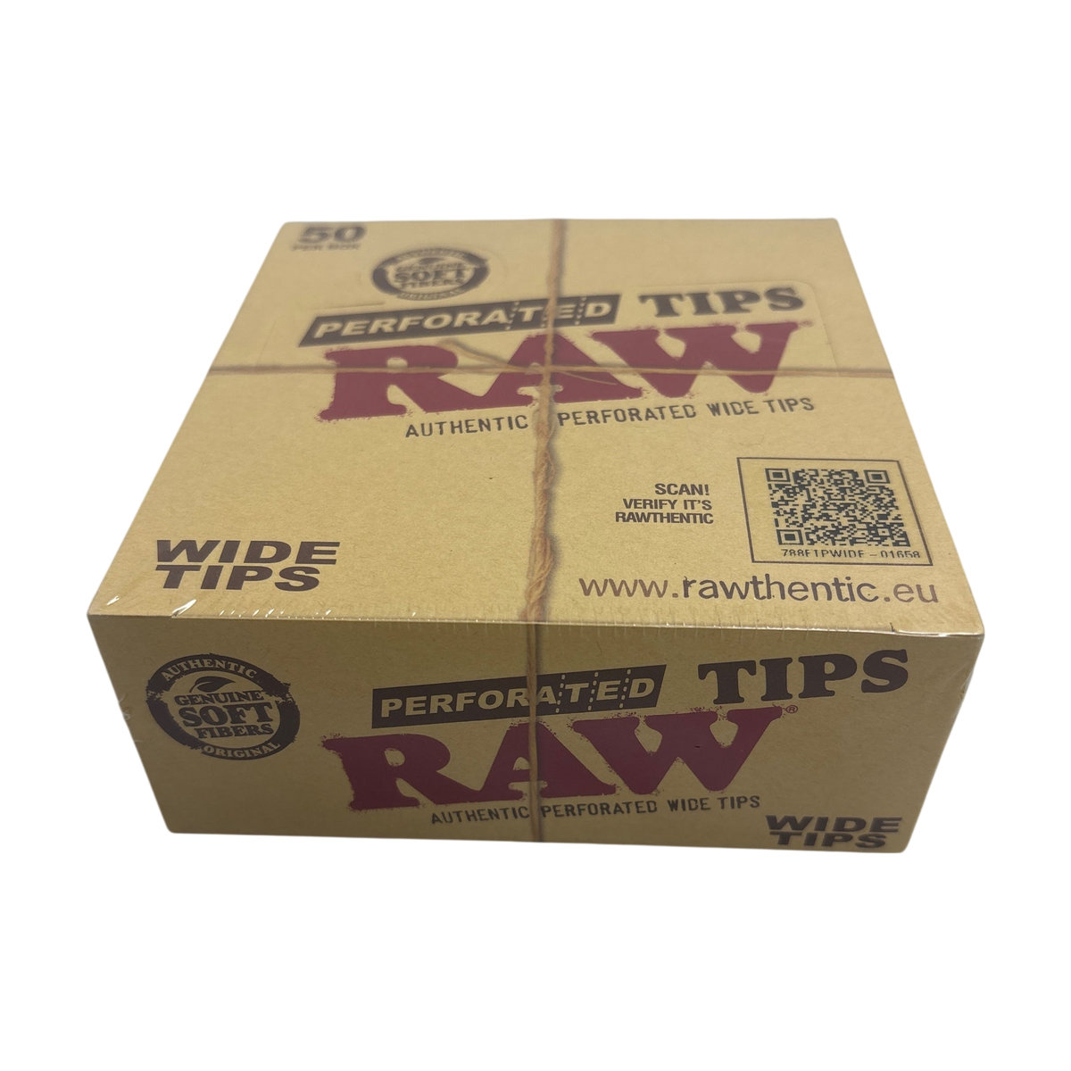 RAW Perforated Wide Tips (Box of 50)