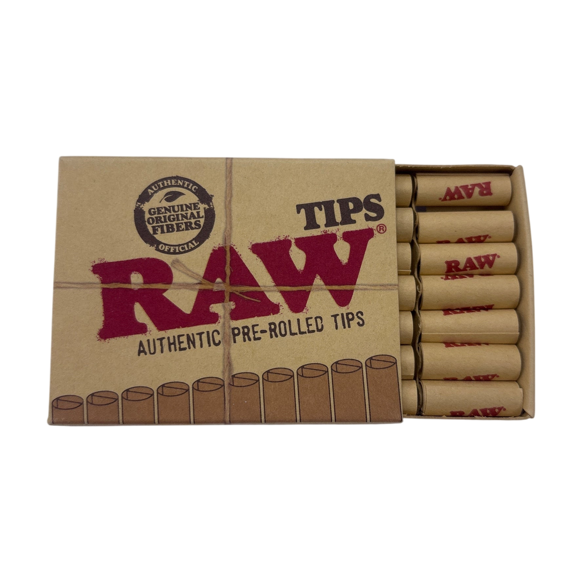 21-pack RAW Pre-Rolled Tips