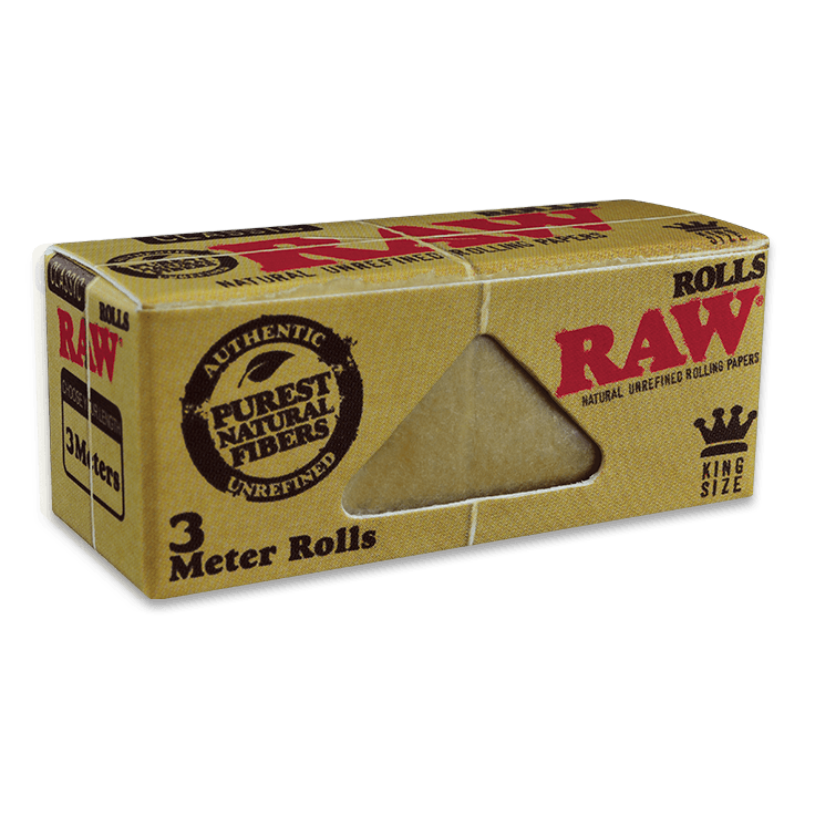 RAW Classic Rolling Papers (3m Roll) (Box of 12)