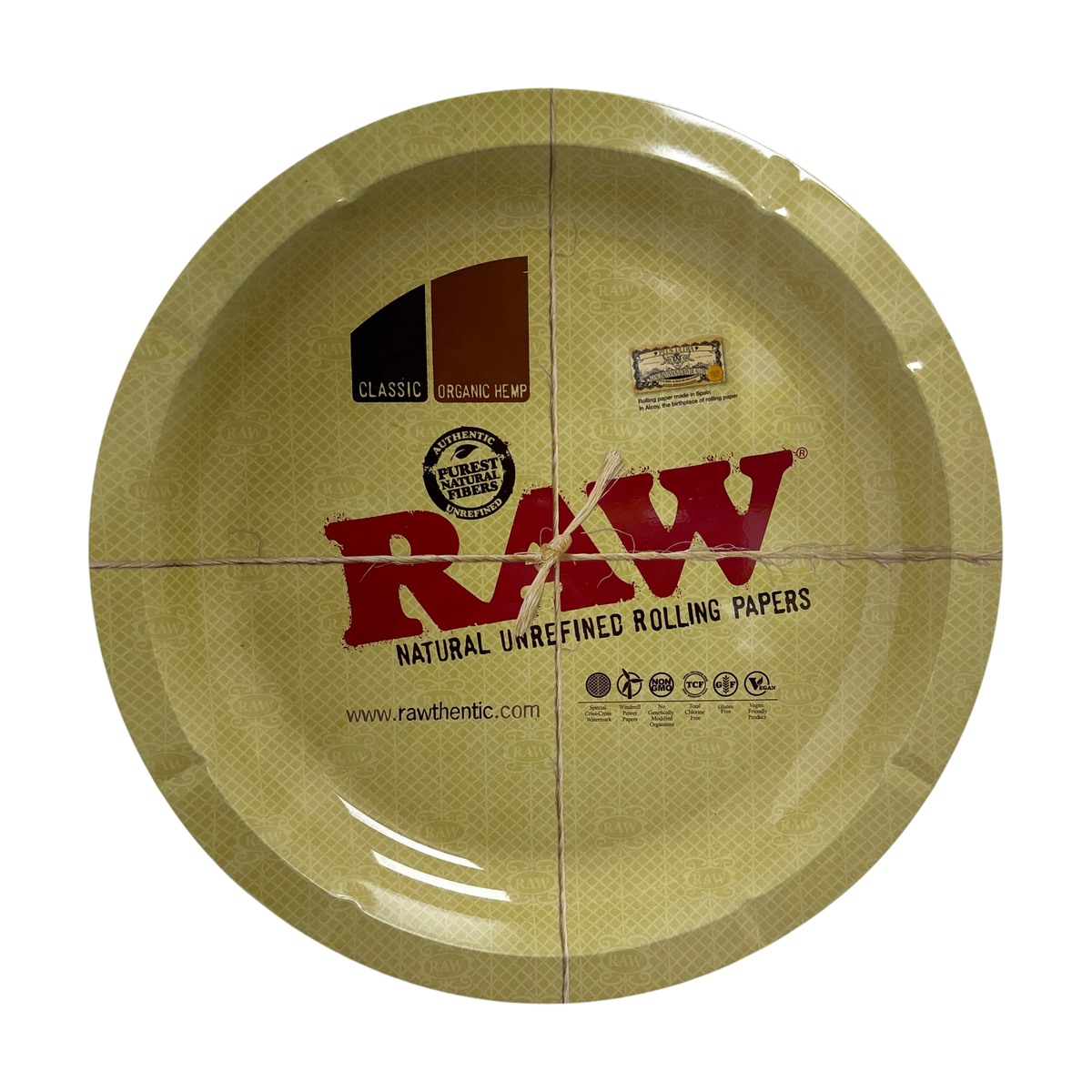 RAW Classic 12" Circular Rolling Tray