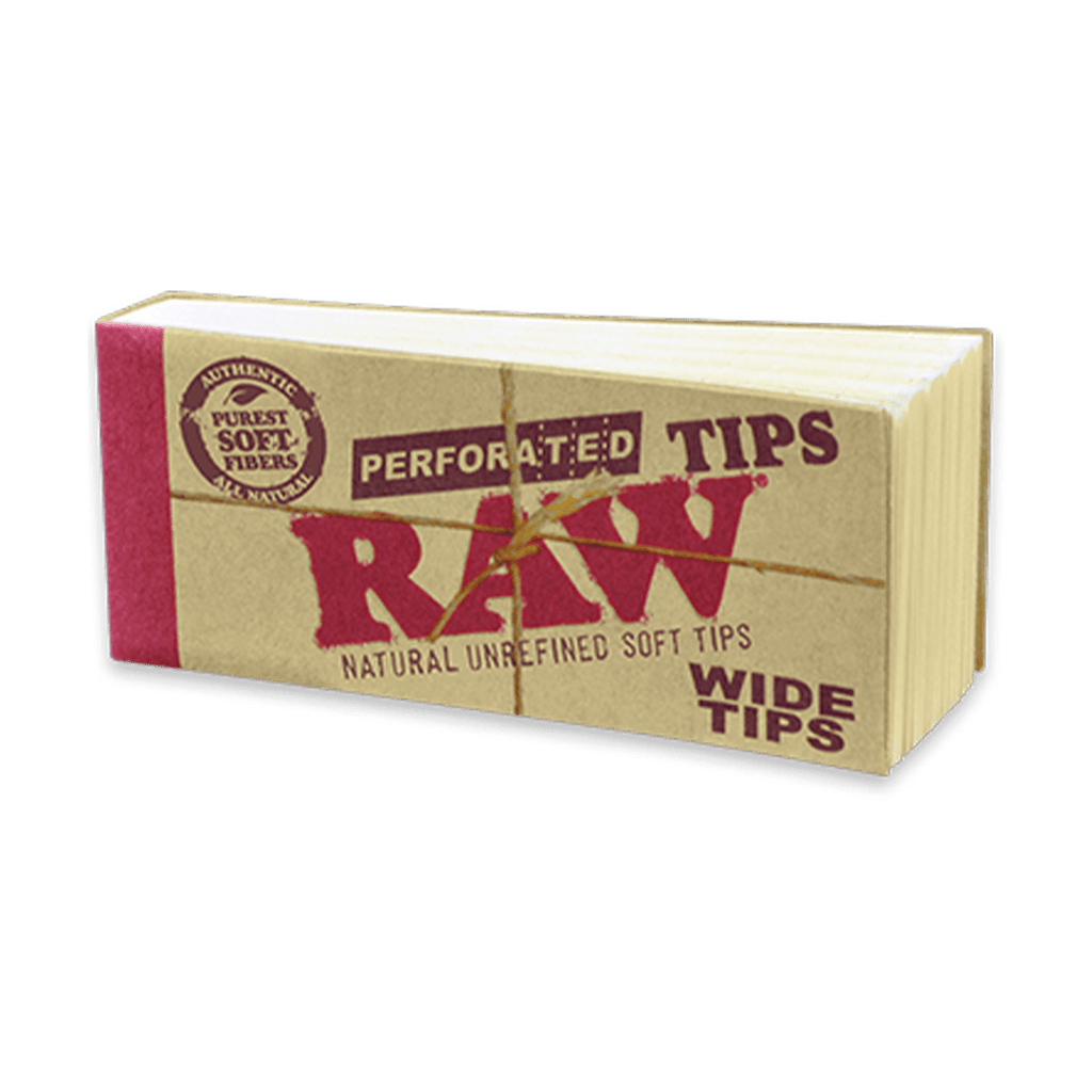 RAW Perforated Wide Tips (Box of 50)