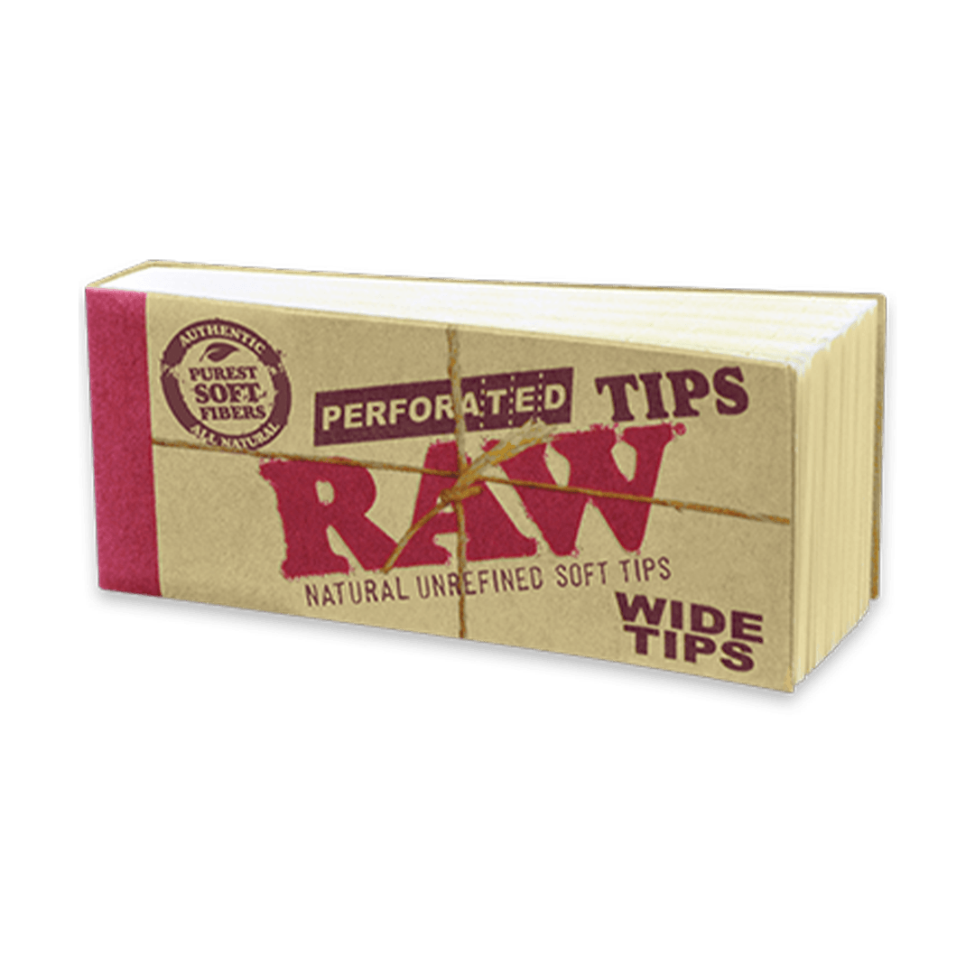 RAW Perforated Wide Tips (Box of 50)
