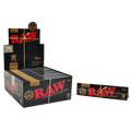 RAW Black Rolling Papers King Size Slim (Box of 50)