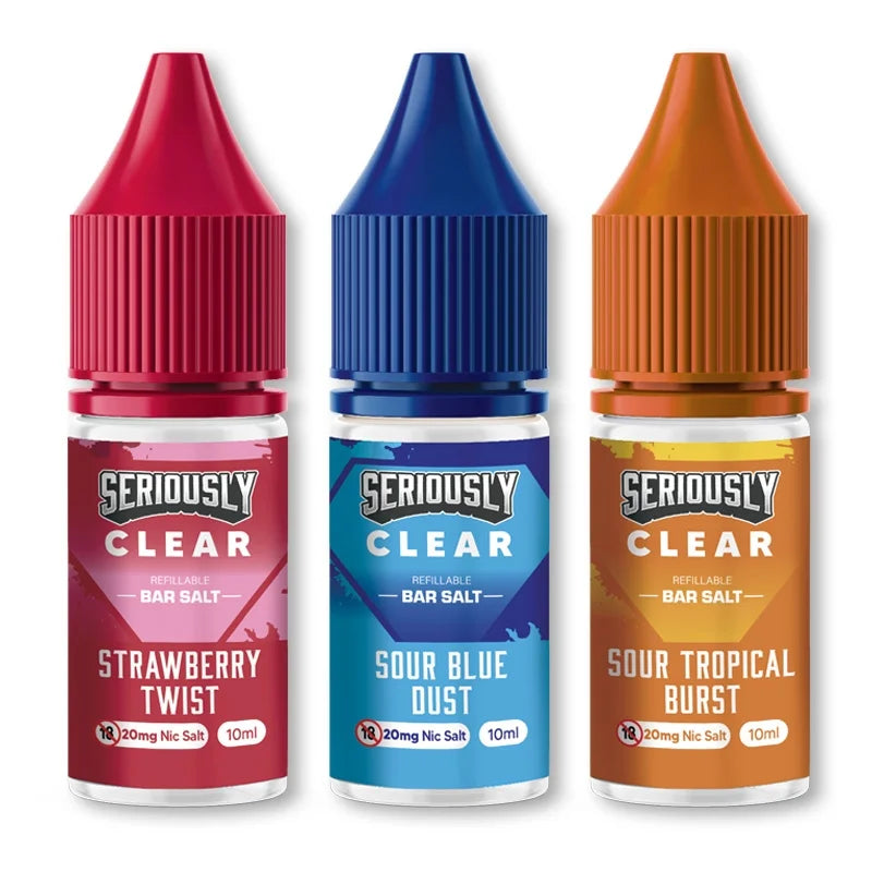Seriously Clear 5mg 10ml Liquid By Bar Salt