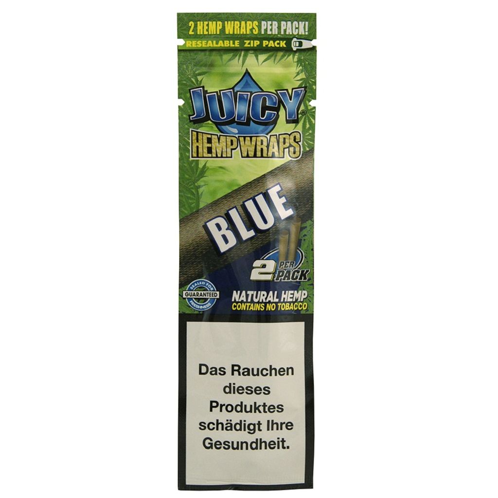 Juicy Jay's Flavoured Blunt Wraps - Blue