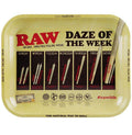 RAW DAZE OF THE WEEK LARGE ROLLING TRAY - munchterm