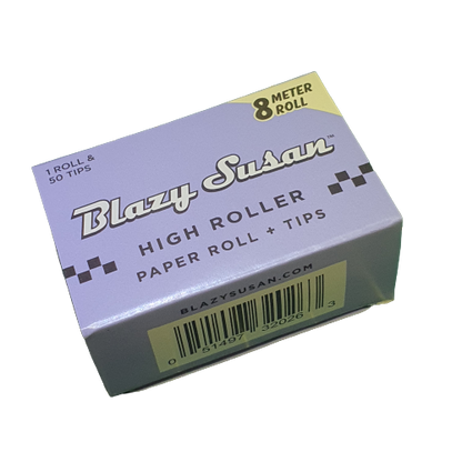 Blazy Susan Purple 8m Roll + Tips High Roller Kit